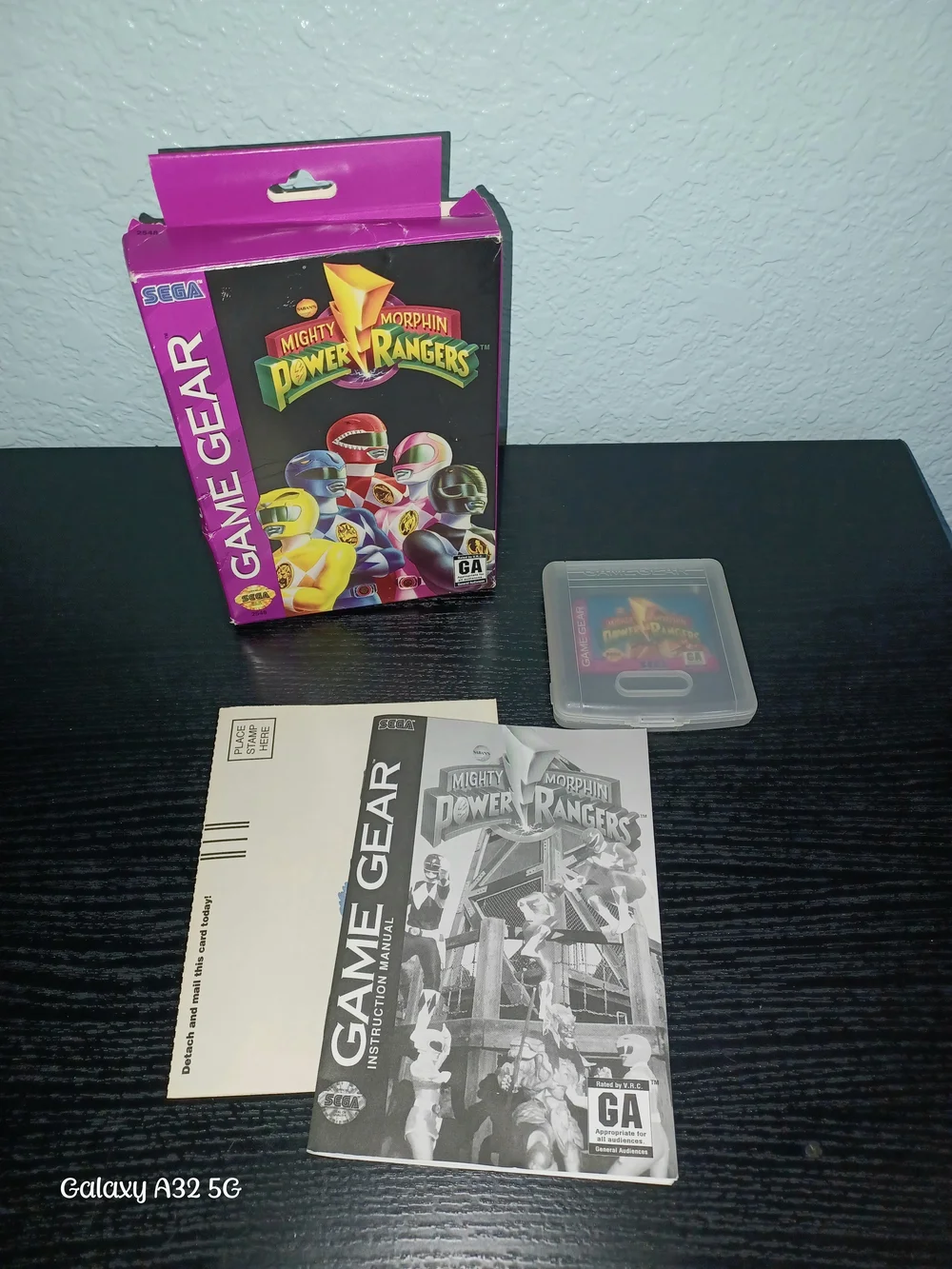 Mighty Morphin Power Rangers Game Gear Game